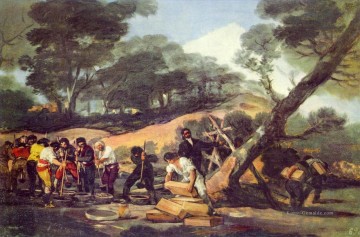 powder factory in the sierra Ölbilder verkaufen - Pulverfabrik in der Sierra Francisco de Goya